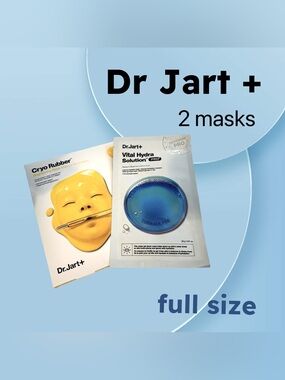 ⬇️🇰🇷🆕NIB DR JART+ | 2 | Vital Hydratation Solution & Cryotherapy Rubber Mask*